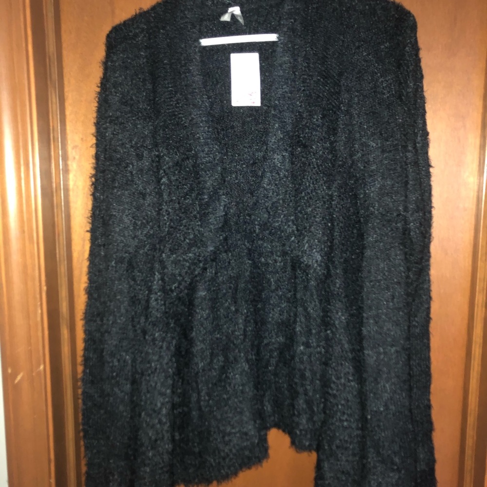 Fuzzy Cardigan